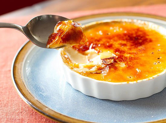 Creme Brûllé de Umbu combina leveza do doce francês com a acidez do Umbu fruta simbolo do Sertão - FotoDivulgação