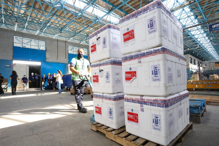 A distribuição das novas doses deve ser finalizada ainda nesta sexta-feira foto SEI