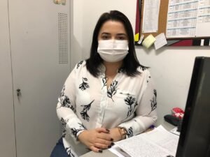 Diretora de Atenção Primária de Petrolina, Lorena Andrade.