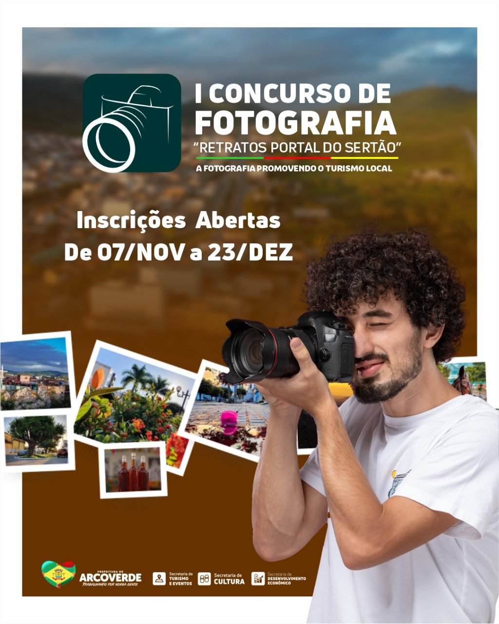 Inscrições abertas para o I Concurso de Fotografia ‘Retratos Portal do Sertão’