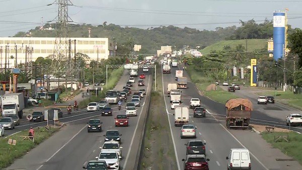 Obra de triplicação da BR-232