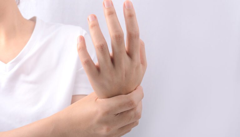 hand nerve pain,Numbness in Hands isolated on white background