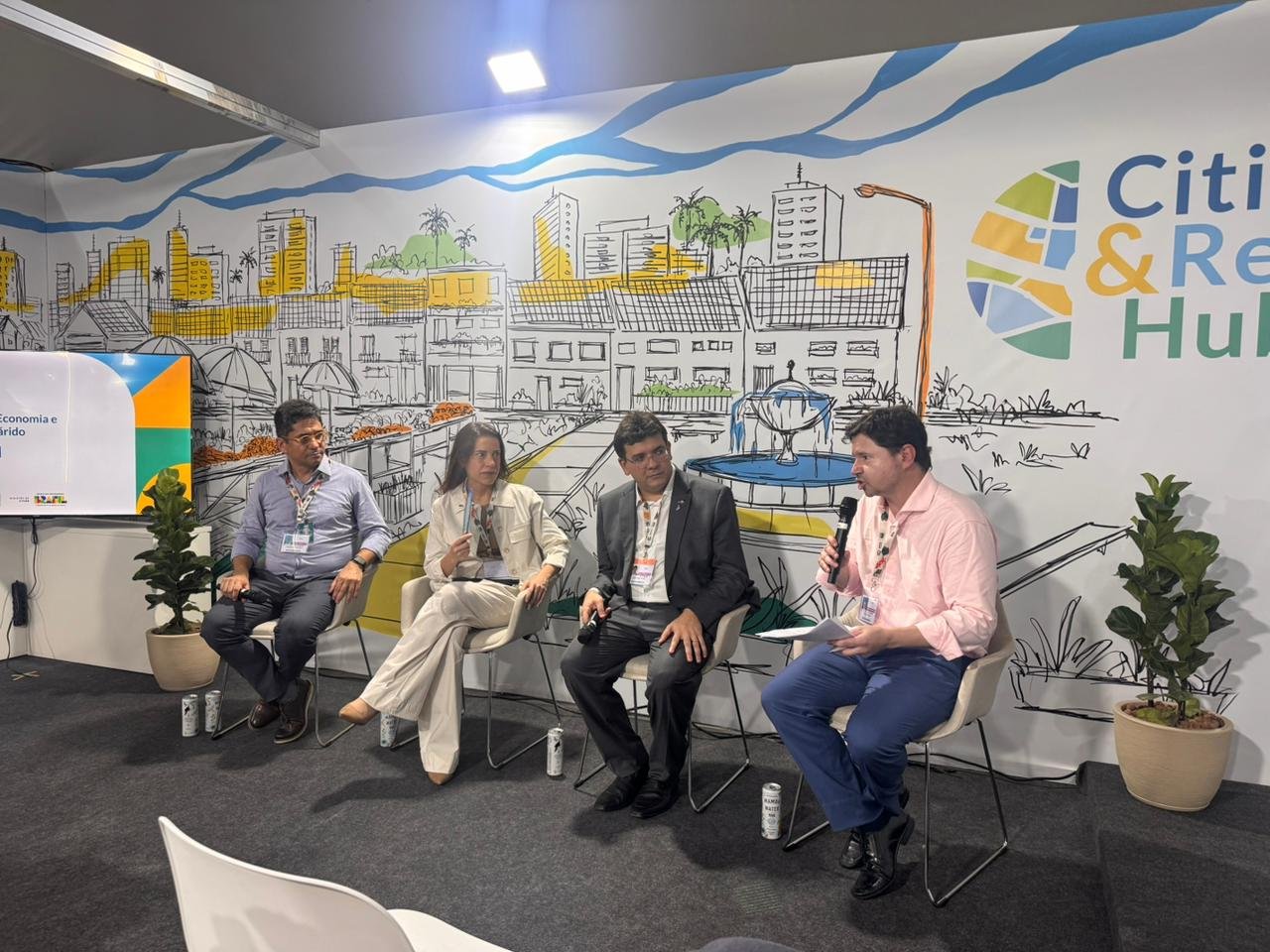Na COP30, Raquel apresenta ações do Governo de Pernambuco voltadas à transição energética