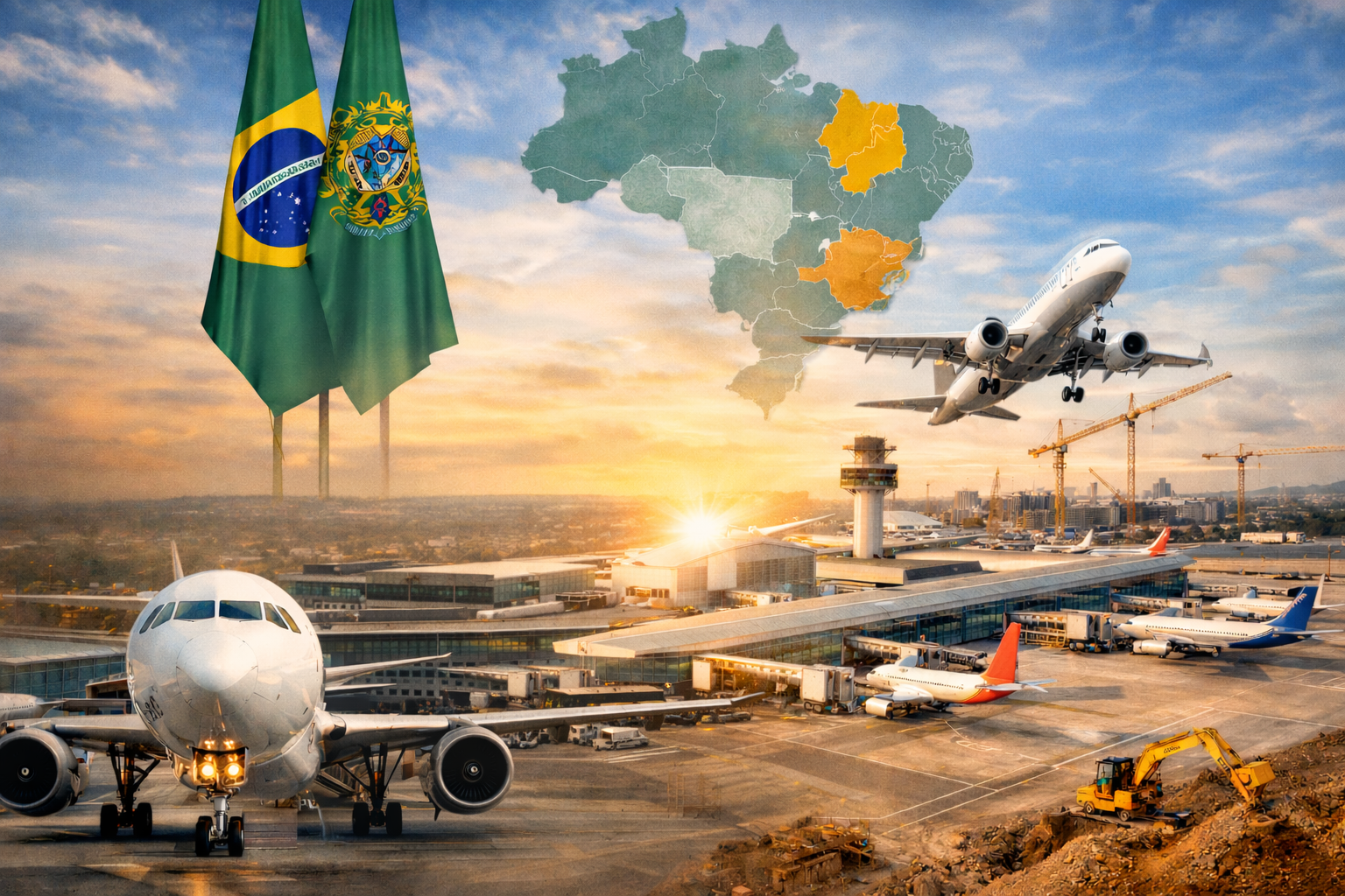 Plano bilionário para aviação: Governo Federal e Aena anunciam R$ 9,2 bilhões em modernização de 11 aeroportos